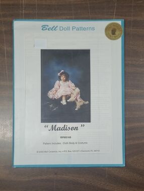"Madison" Doll Clothing Pattern - Pink #RPM5169